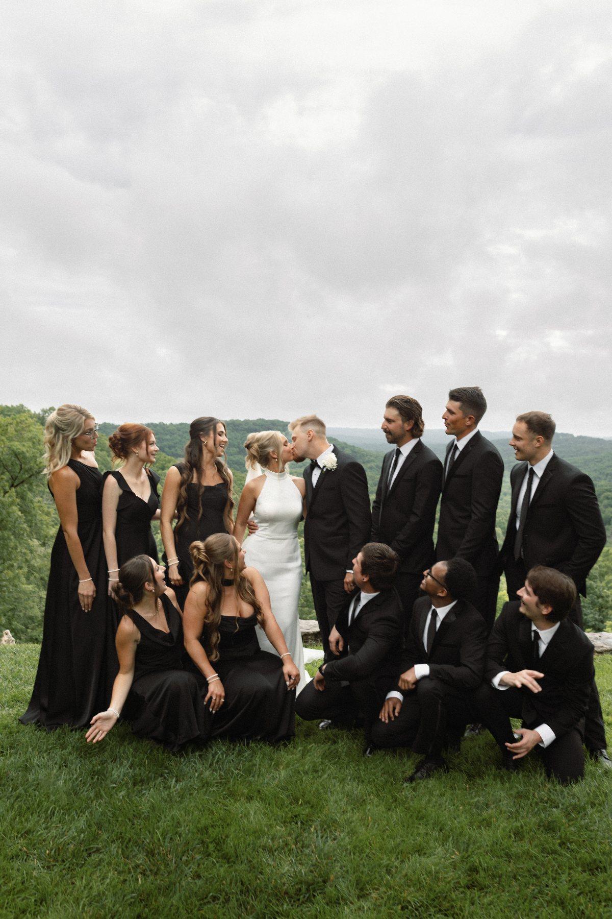 Ozarks wedding photography by Max Sydko — the wider scene