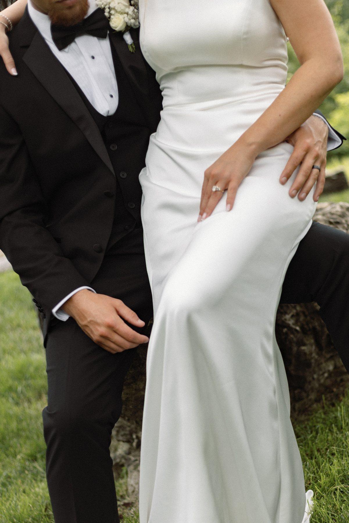 Missouri wedding photography by Max Sydko — the couple up close